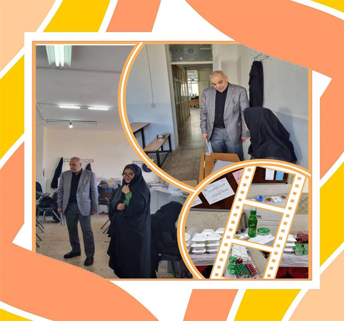 حضور پر شور دانش آموزان فرزانگان 6 در اولین روز اردوی مطالعاتی،بازدید معاونت محترم آموزش منطقه 6 و مدیریت محترم از اردوی مطالعاتی دبیرستان؛پذیرایی افطار از دانش آموزان
